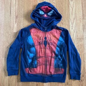 Boys Spider-Man Hooded Jacket